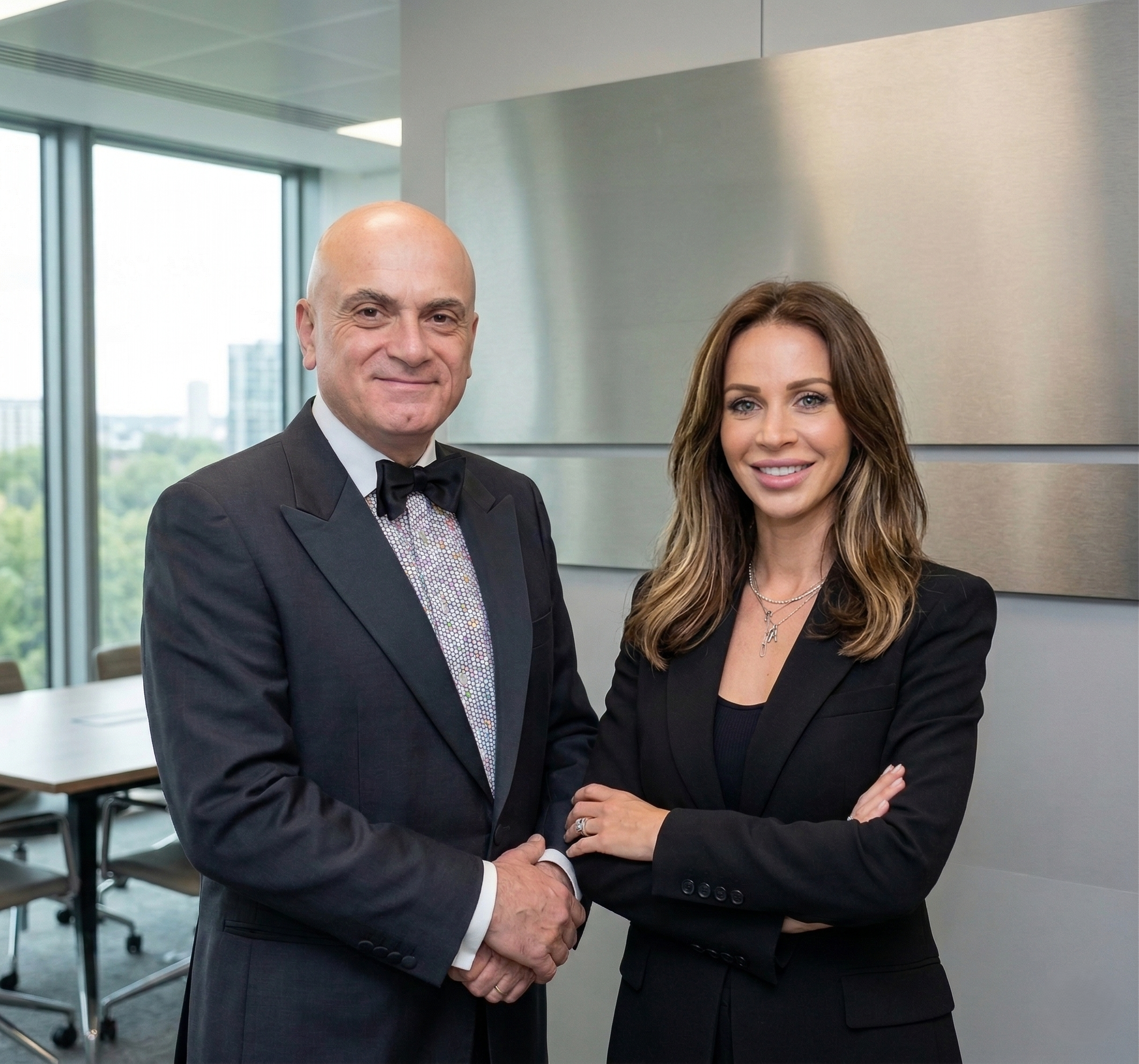 Matt Mortazavi and Ksenia Churakova, founders of MCCI-TEK